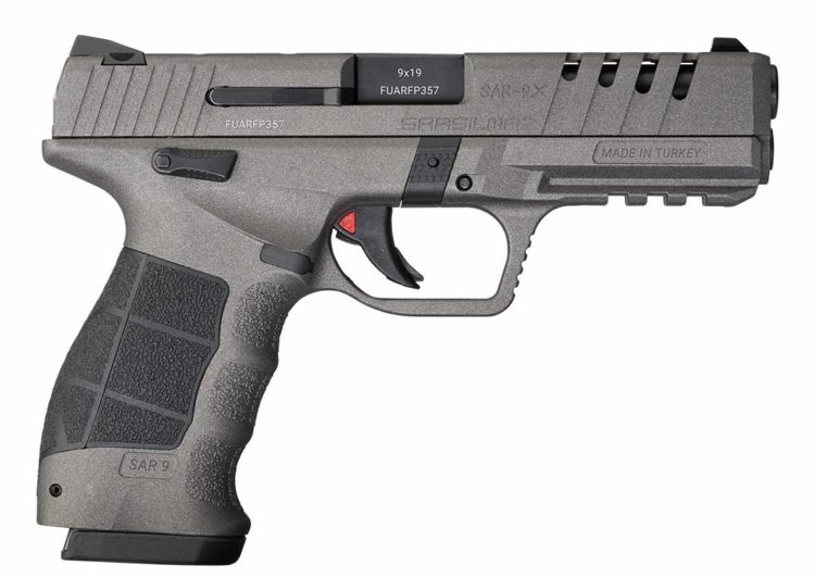 SAR USA Sarsilmaz выпустили новый пистолет SAR 9X Platinum 9mm