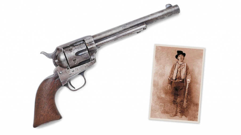 На аукцион выставлен пистолет, которым был убит известный преступник Дикого Запада, — Billy The Kid