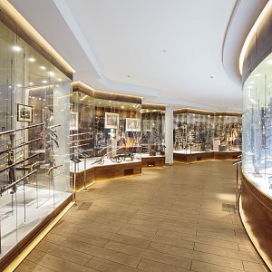 Фрагмент постоянной экспозиции Тульского государственного музея оружия.