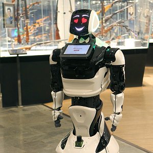 Музейный робот-экскурсовод Акинфий.