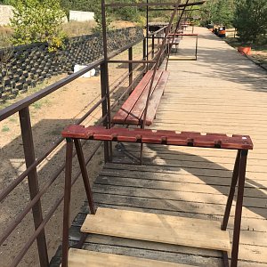 Навесы галерей в «Ловчем»